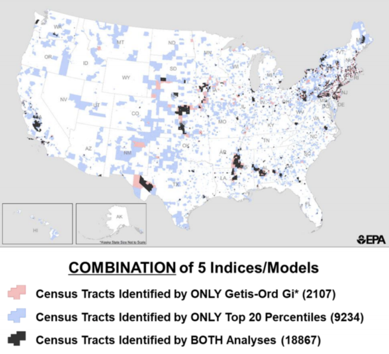 Mapping lead epa study identifies nation s hotspots www unleadedkids