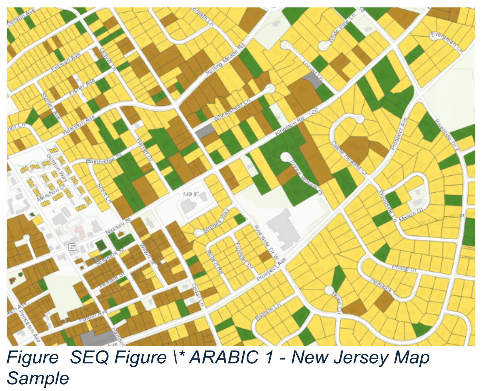 Mapping Lead Four States OH - Nj Lead Map Sample 